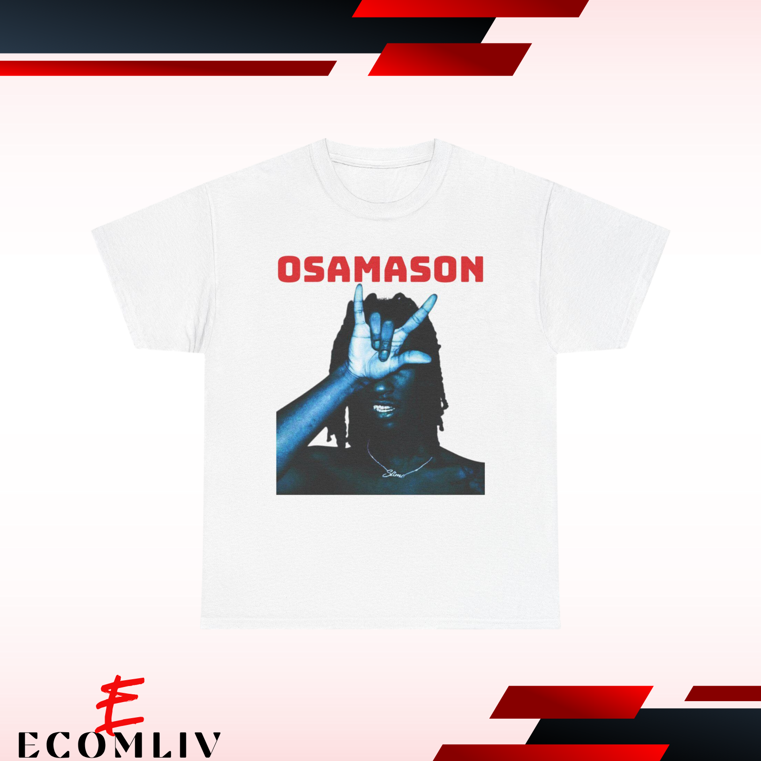 Osamason Graphic T-Shirt, Fan Merch Streetwear Graphic T-Shirt, Concert Outfit Underground Rap Fan